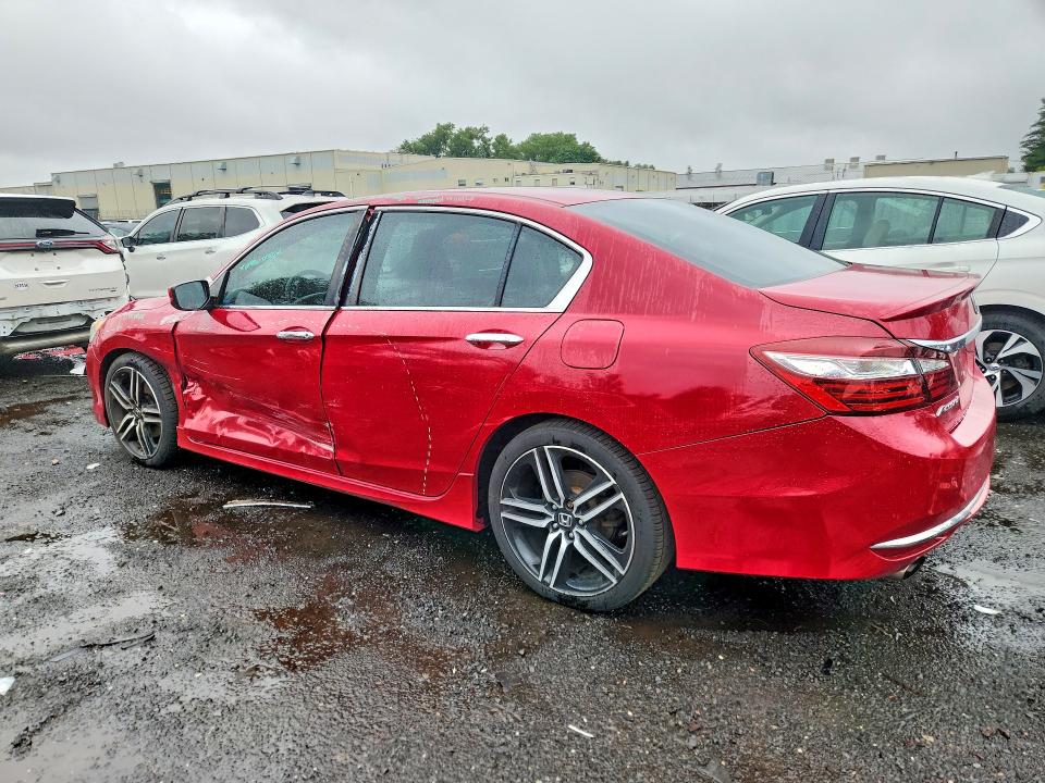 2017 Honda Accord VIN 1HGCR2F15HA278236 COPART salvage auction — SIDE, CT - CERT OF TITLE-SALVAGE, sold $7,000 on 2026-08-21 (photo 2)