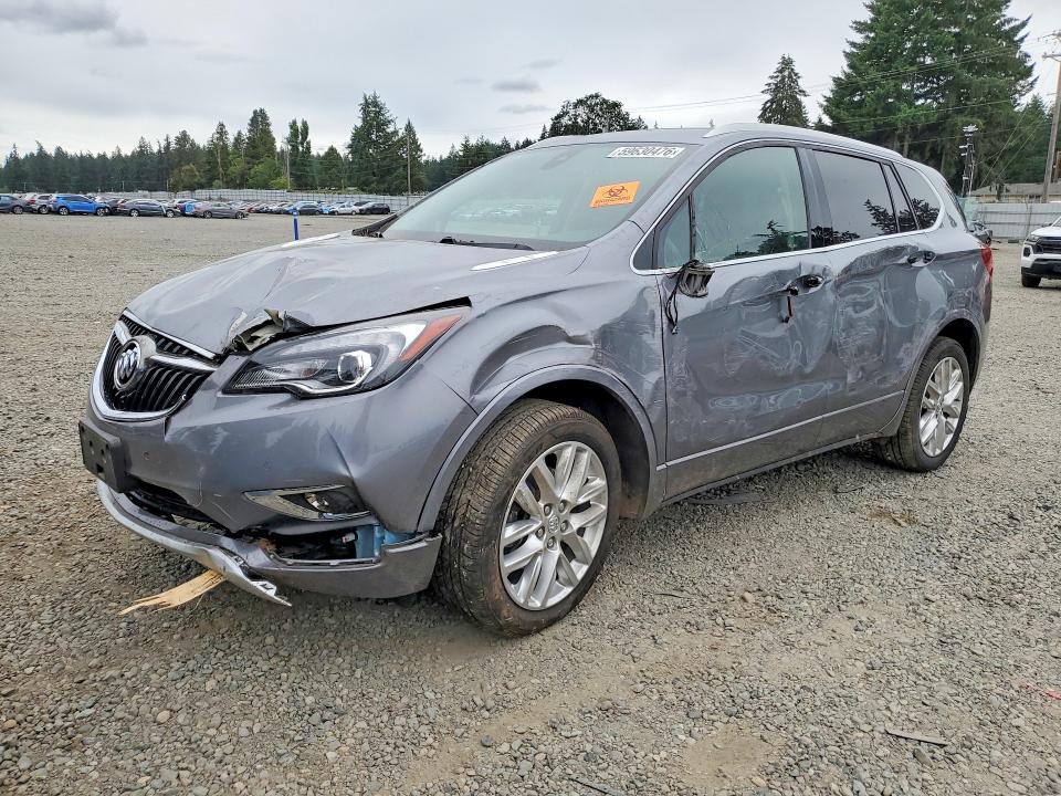 2019 Buick Envision VIN LRBFX3SX3KD039886 COPART salvage auction — FRONT END, Wa - Bill Of Sale, sold $1,750 on 2026-07-31 (photo 1)