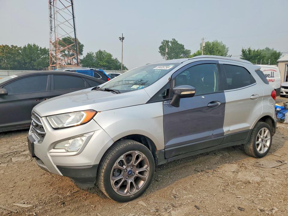 2020 Ford Ecosport VIN MAJ6S3KL0LC352825 COPART salvage auction — MINOR DENT/SCRATCHES, IL - CERTIFICATE OF TITLE, sold $1,400 on 2026-07-27 (photo 1)