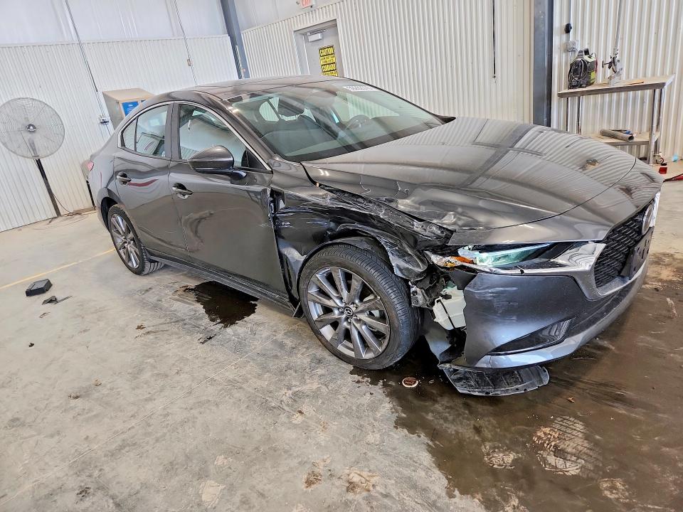 2024 Mazda 3 VIN 3MZBPACM0RM405288 COPART salvage auction — FRONT END, Salvage Title, sold $7,100 on 2026-08-18 (photo 4)
