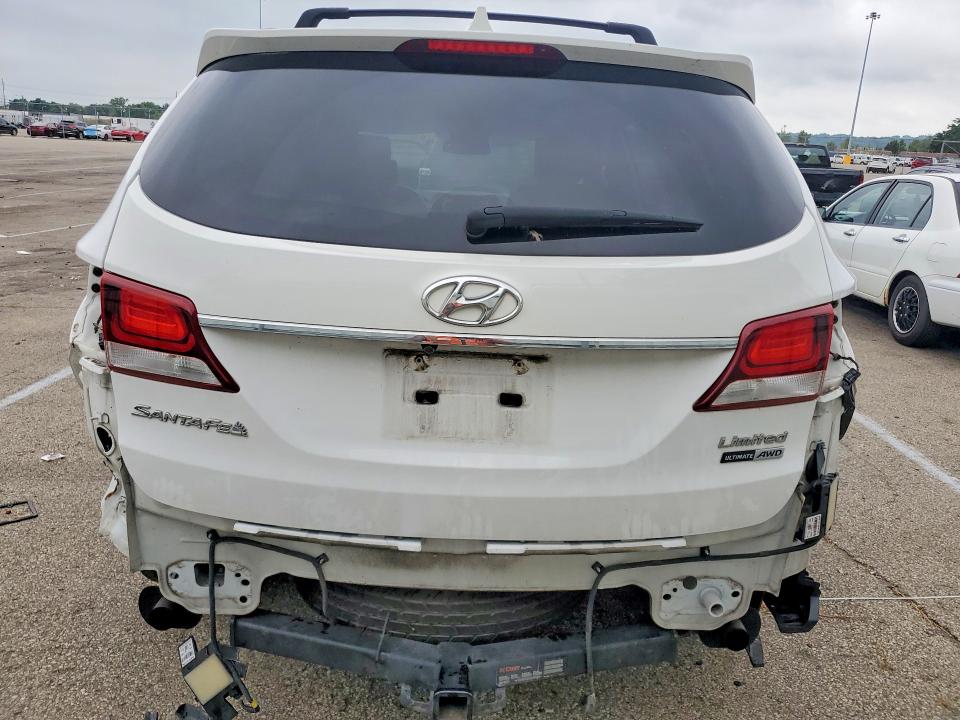 2017 Hyundai VIN KM8SRDHF5HU187718 COPART salvage auction — FRONT END, Oh - Cert Of Title-Salvage, sold $2,800 on 2026-07-15 (photo 6)