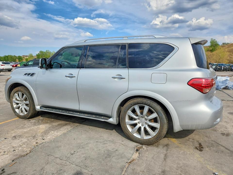 2012 Infiniti Qx56 VIN JN8AZ2NE5C9019755 COPART salvage auction — SIDE, Co - Bill Of Sale-Parts Only, sold $925 on 2026-08-31 (photo 2)