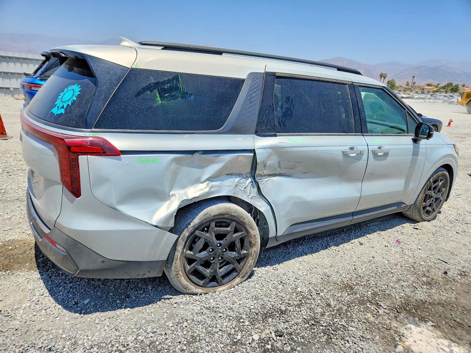 2025 Kia Carnival VIN KNDNE5K31S6507775 COPART salvage auction — SIDE, Ca - Salvage Certificate, sold $4,100 on 2026-07-29 (photo 3)