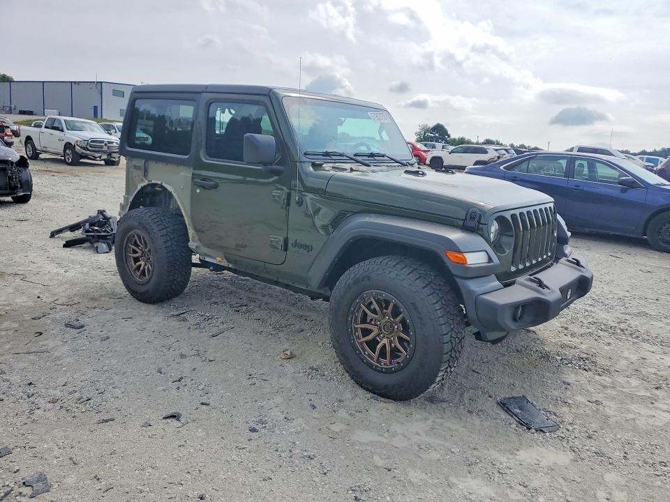 2023 Jeep Wrangler / VIN 1C4HJXAGXPW681554 COPART salvage auction — REAR END, Salvage Title, sold $550 on 2026-07-29 (photo 4)