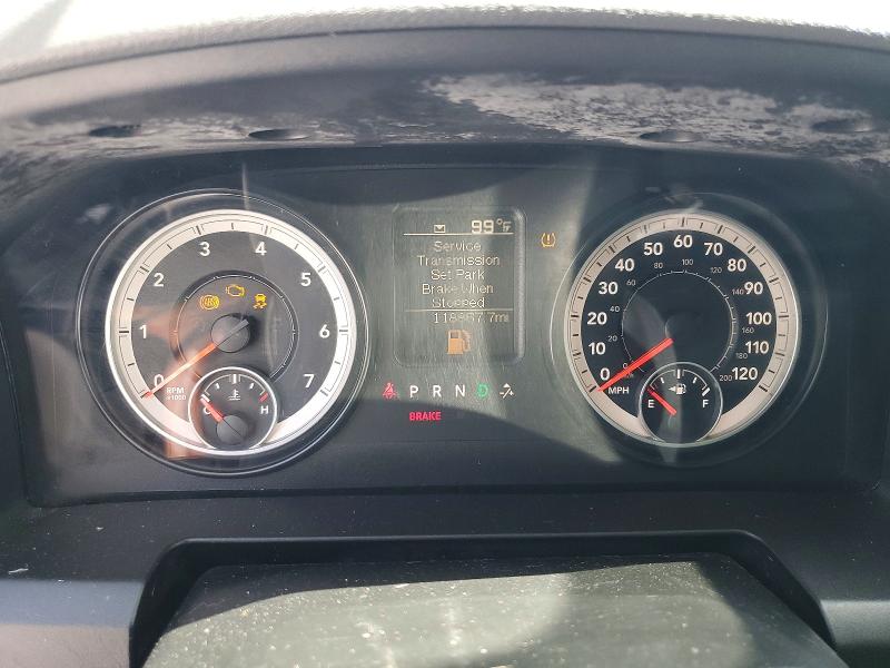 2015 Ram 1500 VIN 1C6RR6KT0FS535941 COPART salvage auction — FRONT END, Fl - Certificate Of Title (P), sold $1,300 on 2026-07-31 (photo 9)