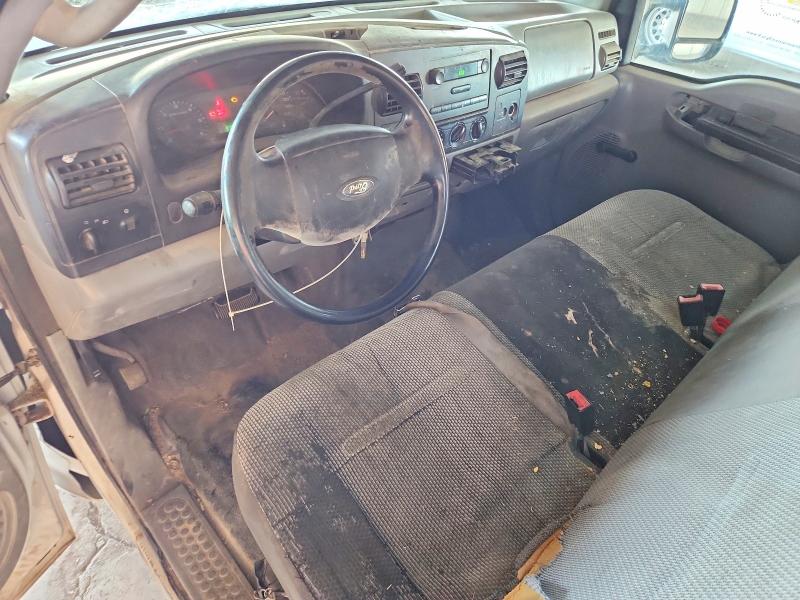 2005 Ford F-250 super duty VIN 1FTNF20525ED02055 COPART salvage auction — NORMAL WEAR, AZ - CERTIFICATE OF TITLE, sold $650 on 2026-07-27 (photo 8)
