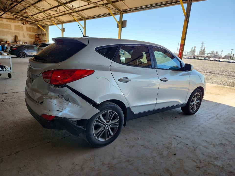 2015 Hyundai Tucson VIN KM8JT3AF3FU991806 COPART salvage auction — REAR END, Az - Cert Of Title - Salvage, sold $3,250 on 2026-07-27 (photo 3)
