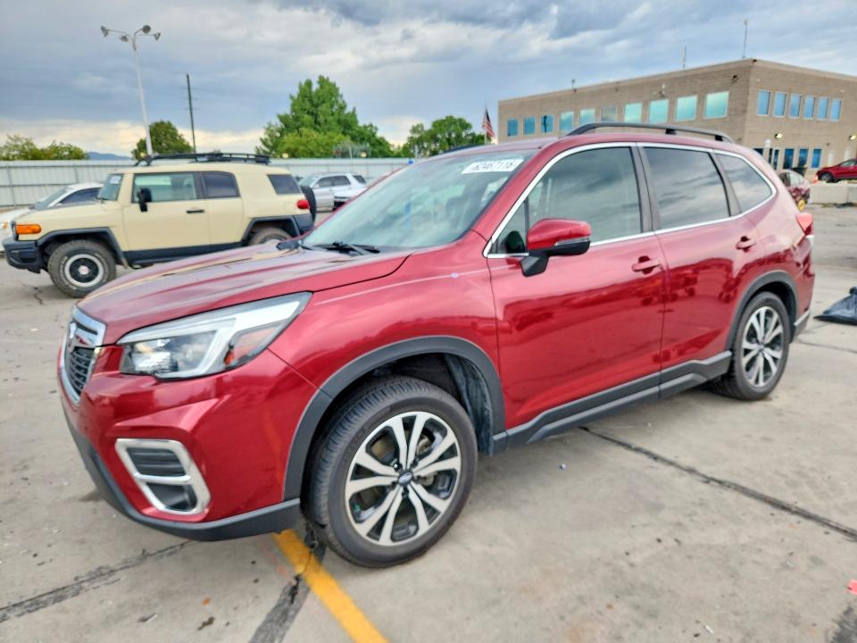 2021 Subaru Forester VIN JF2SKAUCXMH459672 — COPART salvage auction photo