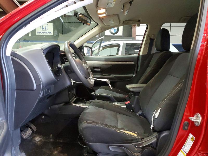 2018 Mitsubishi Outlander VIN JA4AZ3A30JZ041434 COPART salvage auction — MINOR DENT/SCRATCHES, Ct - Clean Title, sold $3,900 on 2026-07-14 (photo 7)