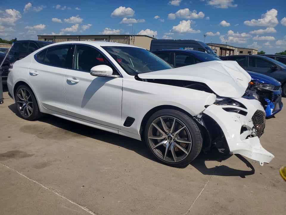 2026 Genesis G70 VIN KMTG14SC4TU173660 COPART salvage auction — FRONT END, TX - CERTIFICATE OF TITLE, sold $5,900 on 2026-07-15 (photo 4)
