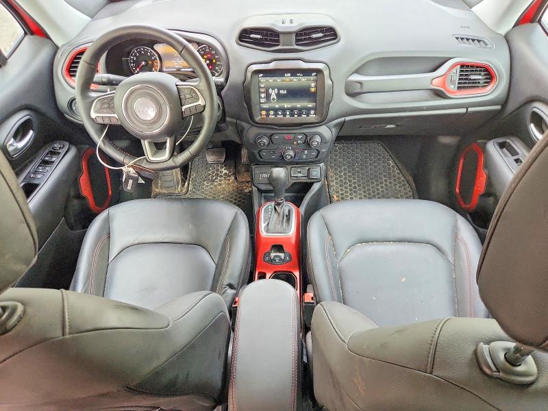 2021 Jeep Renegade VIN ZACNJDC11MPM95062 COPART salvage auction — FRONT END, Vt - Cert Of Title-Salvage Vehicle, sold $2,050 on 2026-08-03 (photo 8)