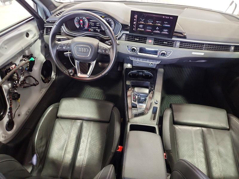 2021 Audi A4 VIN WAUEAAF45MA020454 COPART salvage auction — FRONT END, Va - Cert Of Title - Salvage, sold $375 on 2026-07-31 (photo 8)