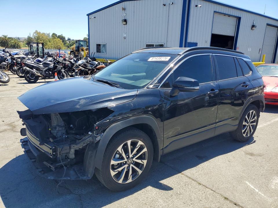 2024 Toyota Corolla cross VIN 7MUDAAAG2RV075251 COPART salvage auction — FRONT END, Ca - Salvage Certificate, sold $4,850 on 2026-07-23 (photo 1)