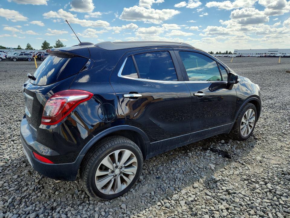 2017 Buick Encore VIN KL4CJASB3HB048133 COPART salvage auction — REAR END, Wa - Vehicle Cert Of Ownership-Titl, sold $1,356 on 2026-07-08 (photo 3)
