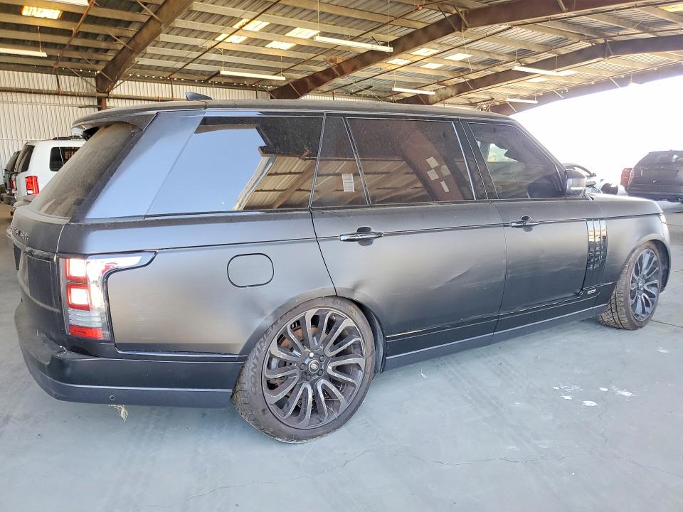 2017 Land rover RANGE ROVER VIN SALGS5FE1HA351149 COPART salvage auction — SIDE, Ca - Salvage Certificate, sold $5,600 on 2026-07-27 (photo 3)