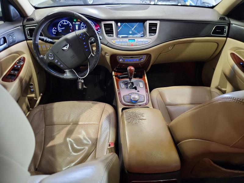 2013 Hyundai Genesis VIN KMHGC4DD1DU220915 COPART salvage auction — FRONT END, Fl - Cert Of Title Slvg Rebuildable, sold $1,950 on 2026-07-15 (photo 8)