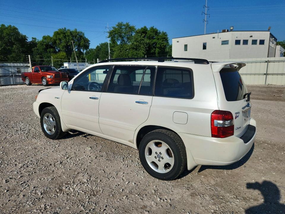 2006 Toyota Highlander VIN JTEEP21A760168386 COPART salvage auction — MECHANICAL, Oh - Certificate Of Title, sold $675 on 2026-07-31 (photo 2)
