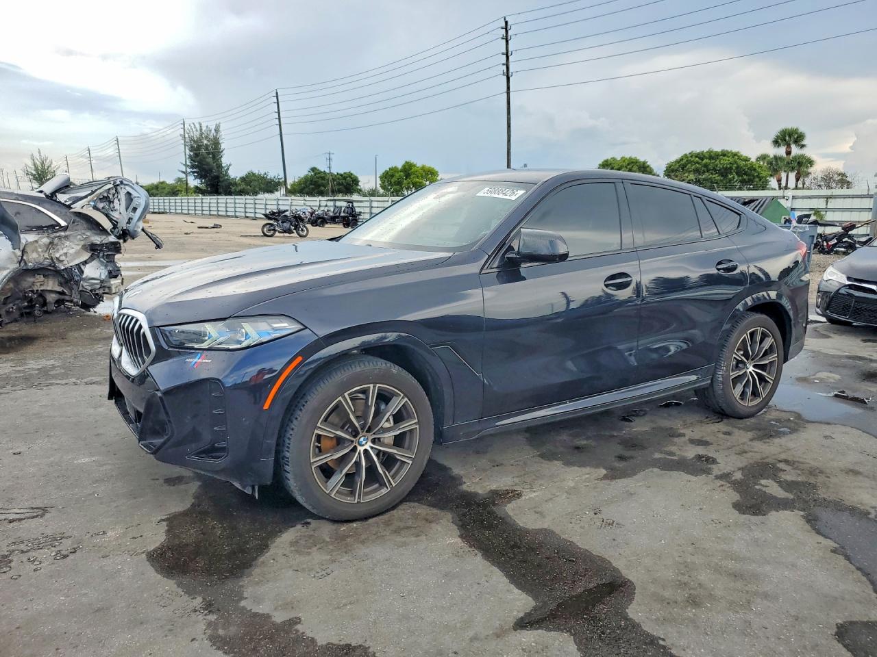 2024 BMW X6 VIN 5UX33EX08R9V08764 — COPART salvage auction photo