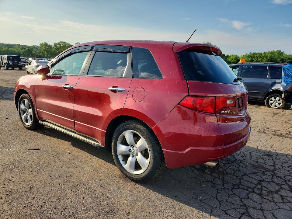 2008 Acura Rdx VIN 5J8TB18288A002671 COPART salvage auction — REAR END, CT - CERT OF TITLE-SALVAGE, sold $475 on 2026-07-10 (photo 2)