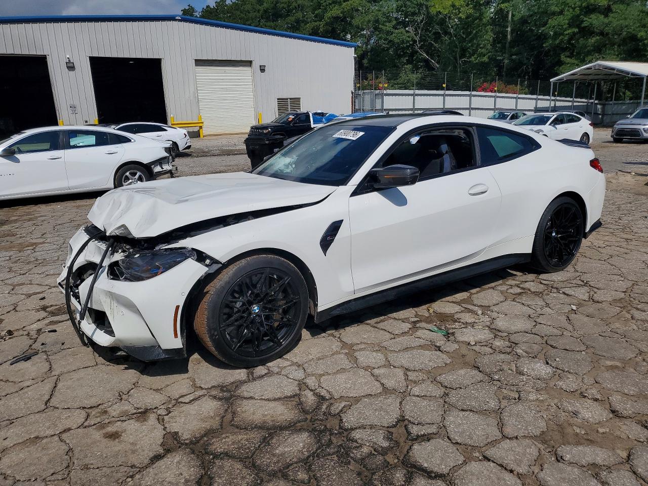 2024 BMW M4 VIN WBS33AZ06RCN42141 — COPART salvage auction photo