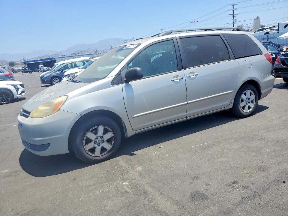 2005 Toyota Sienna VIN 5TDZA23C35S243523 COPART salvage auction — SIDE, Ca - Dis/Dlr/Exp Only Clean Title, sold $550 on 2026-07-08 (photo 1)