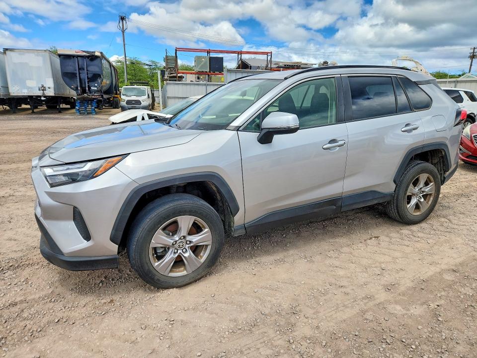 2023 Toyota Rav4 VIN JTMW1RFV2PJ025677 COPART salvage auction — WATER/FLOOD, HI - CERTIFICATE OF SALVAGE, sold $10,100 on 2026-07-27 (photo 1)
