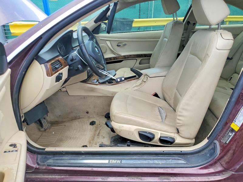 2008 BMW 3 series VIN WBAWC33588PD09941 COPART salvage auction — MINOR DENT/SCRATCHES, CO - DIS/DLR/EXP ONLY CLEAN TITLE, sold $275 on 2026-07-28 (photo 7)