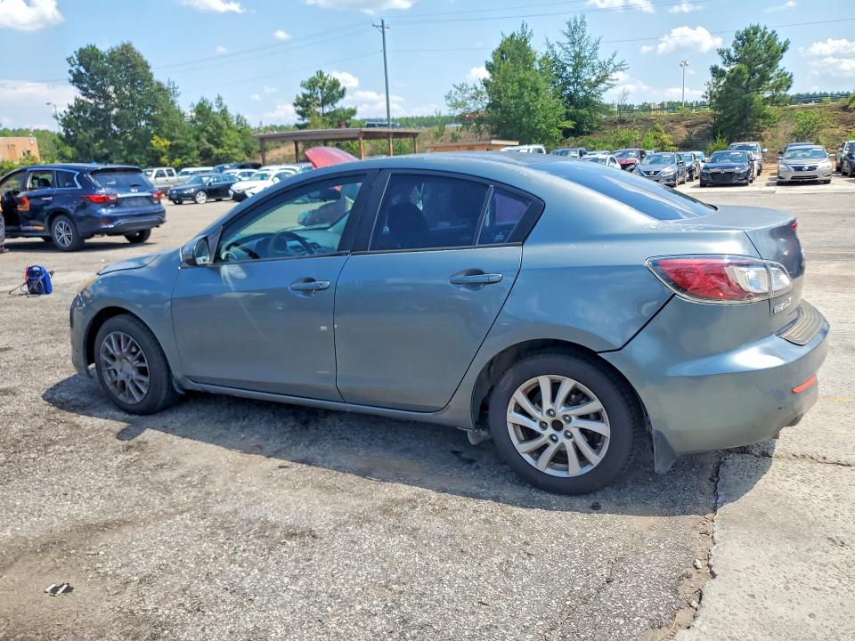 2012 Mazda 3 VIN JM1BL1V73C1666022 COPART salvage auction — REAR END, Ga - Certificate Of Title, sold $300 on 2026-07-17 (photo 2)