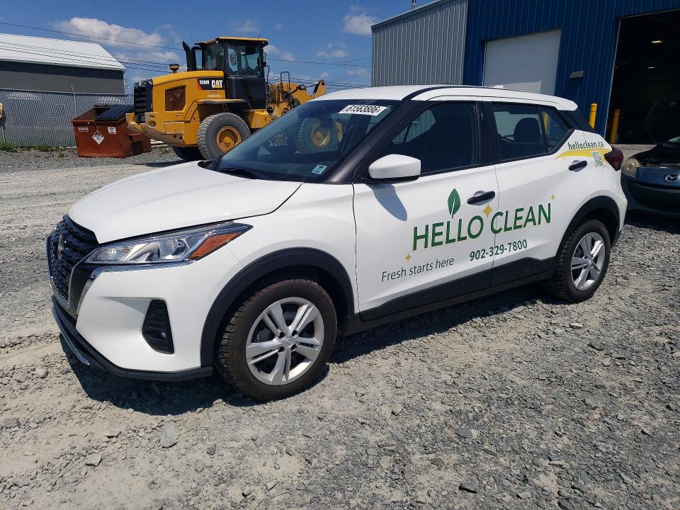2025 Nissan Kicks VIN 3N1CP5BV4SL501657 COPART salvage auction — FRONT END, Ns - Cert Of Registration, sold $6,300 on 2026-09-03 (photo 1)