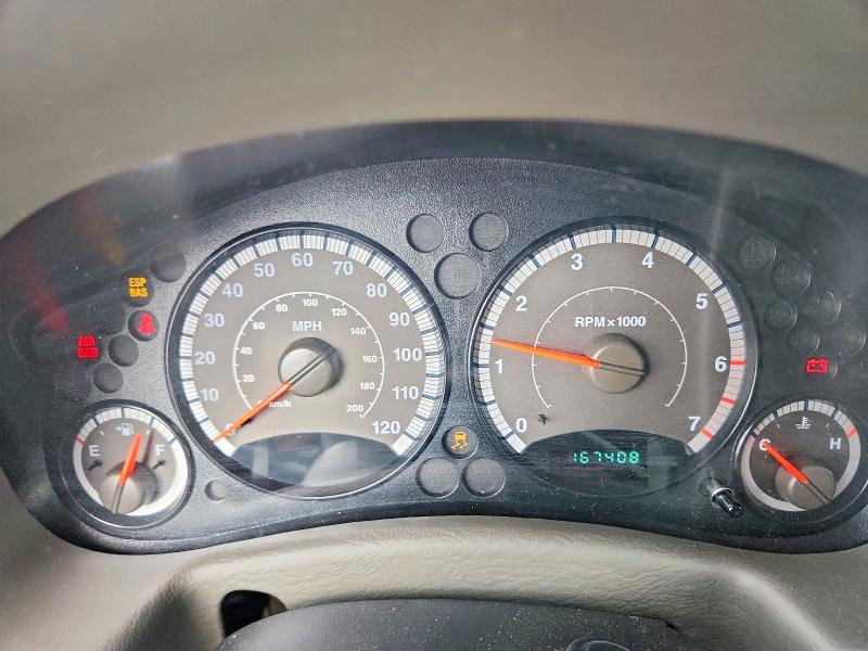 2007 Jeep Liberty VIN 1J4GL48K87W543391 COPART salvage auction — FRONT END, Oh - Cert Of Title-Salvage, sold $275 on 2026-07-28 (photo 9)