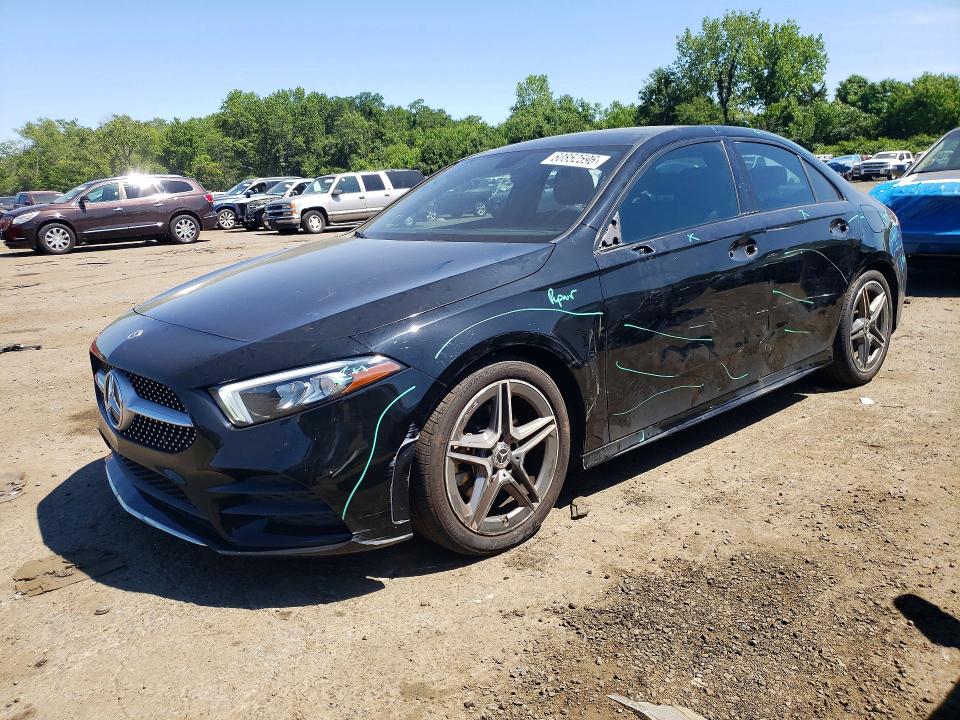 2021 Mercedes-benz A-klasse VIN W1K3G4FB6MJ305517 — COPART salvage auction photo
