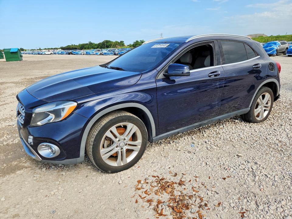 2018 Mercedes-benz Gla-klasse VIN WDCTG4GB3JJ373191 COPART salvage auction — MINOR DENT/SCRATCHES, FL - CERTIFICATE OF TITLE (P), sold $750 on 2026-07-30 (photo 1)