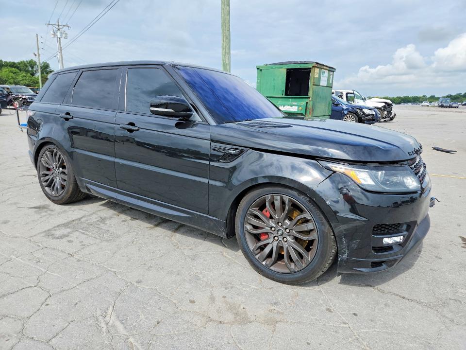 2016 Land rover RANGE ROVER VIN SALWS2VF5GA576600 COPART salvage auction — FRONT END, Salvage Title, sold $3,850 on 2026-08-20 (photo 4)