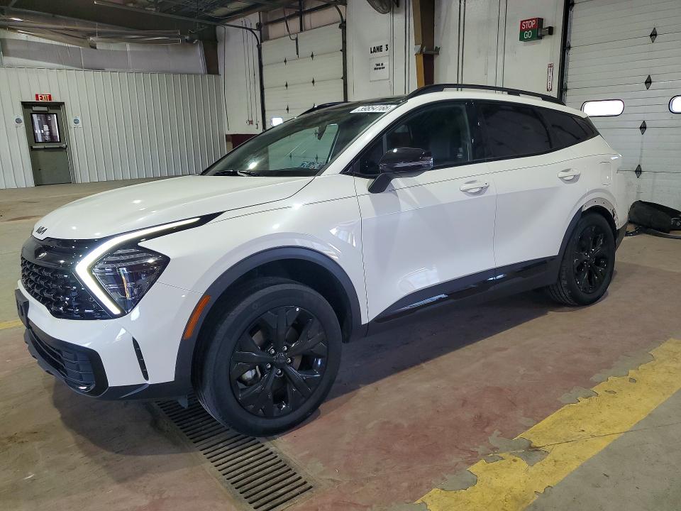 2025 Kia Sportage VIN KNDPYDDH9S7190793 — COPART salvage auction photo