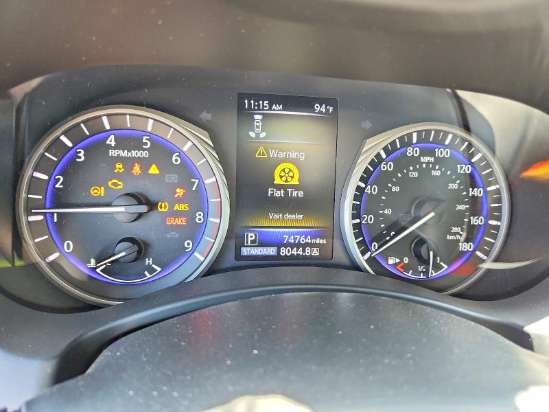 2018 Infiniti Q60 VIN JN1EV7EK7JM341810 COPART salvage auction — FRONT END, VA - CERT OF TITLE - SALVAGE, sold $2,550 on 2026-07-29 (photo 9)