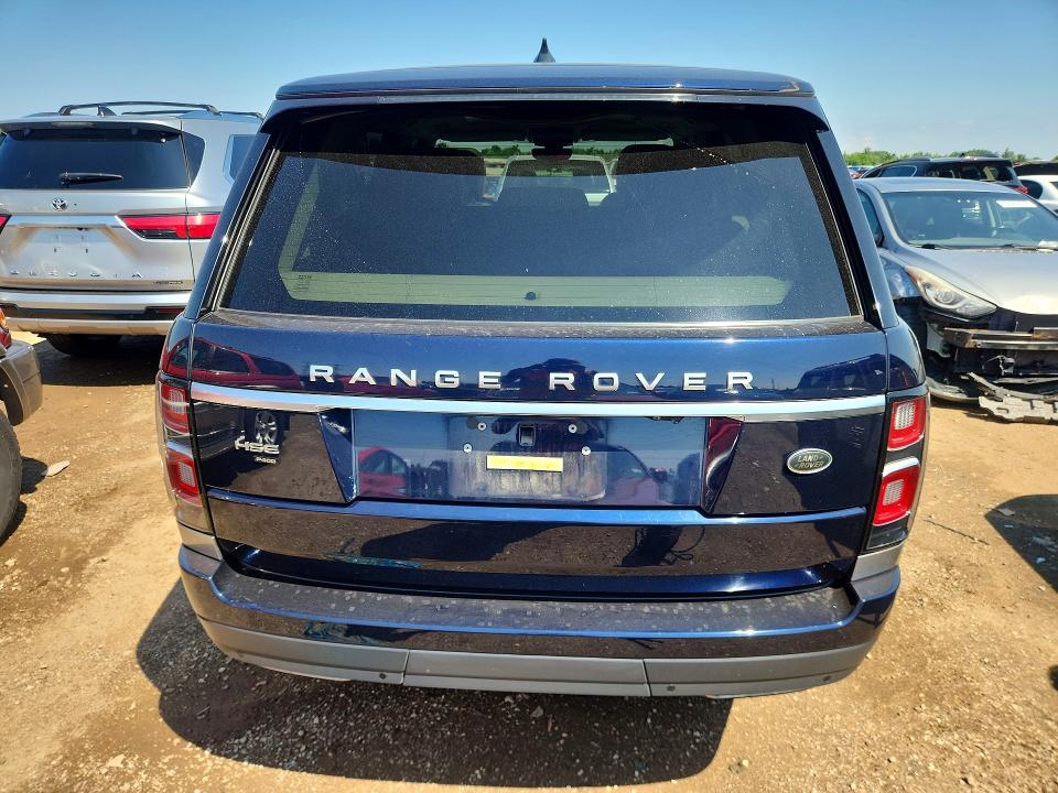 2022 Land rover RANGE ROVER VIN SALGS2RU9NA464151 COPART salvage auction — REAR END, Il - Salvage Certificate, sold $6,500 on 2026-07-28 (photo 6)