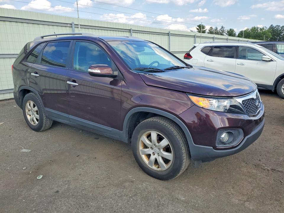 2011 Kia Sorento VIN 5XYKT3A15BG164902 COPART salvage auction — REAR END, Pa - Cert Of Title, sold $2,850 on 2026-07-31 (photo 4)