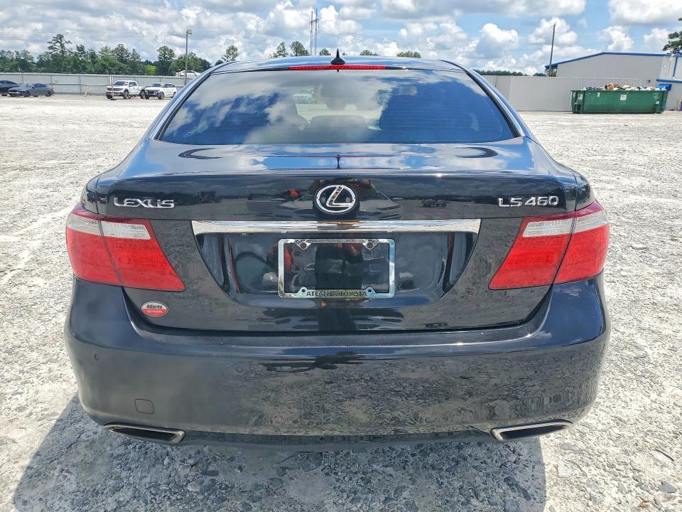 2007 Lexus Ls 460 VIN JTHBL46F975018317 COPART salvage auction — MINOR DENT/SCRATCHES, Ga - Certificate Of Title (P), sold $850 on 2026-07-22 (photo 6)