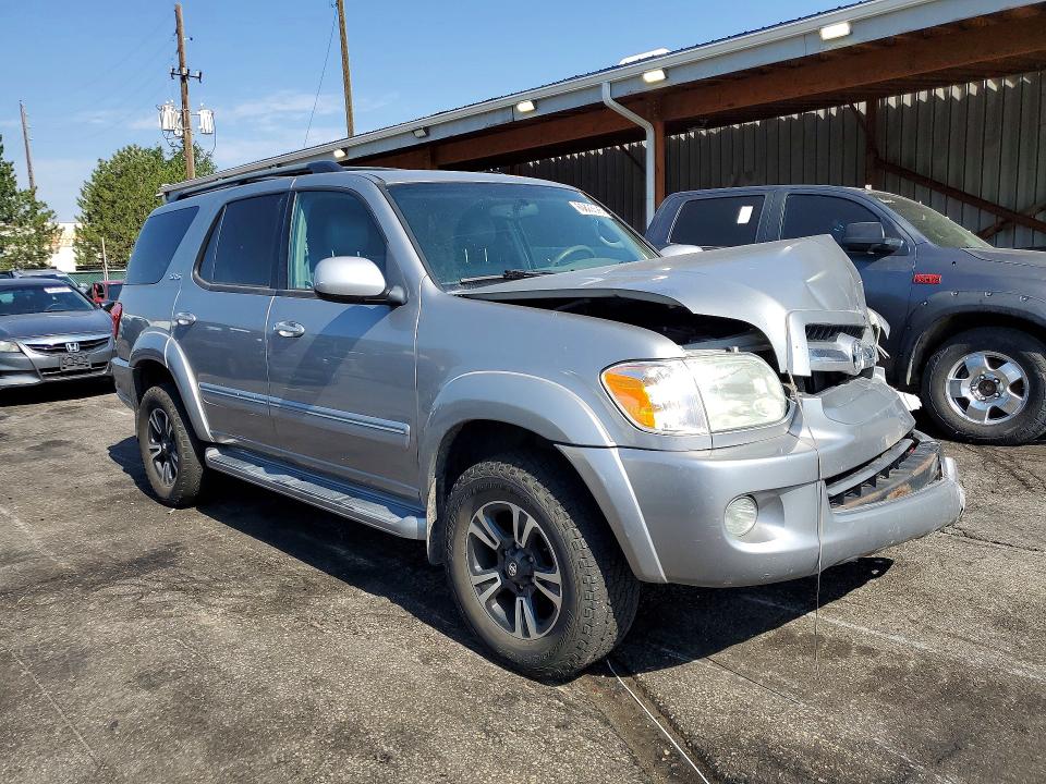 2005 Toyota Sequoia VIN 5TDBT44A85S240704 COPART salvage auction — FRONT END, Co - Public - Salvage Title, sold $275 on 2026-07-28 (photo 4)