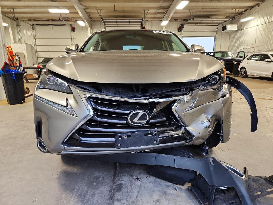 2016 Lexus Nx VIN JTJYARBZ5G2036228 COPART salvage auction — FRONT END, Mn - Cert Of Title-Salvage, sold $250 on 2026-07-21 (photo 5)