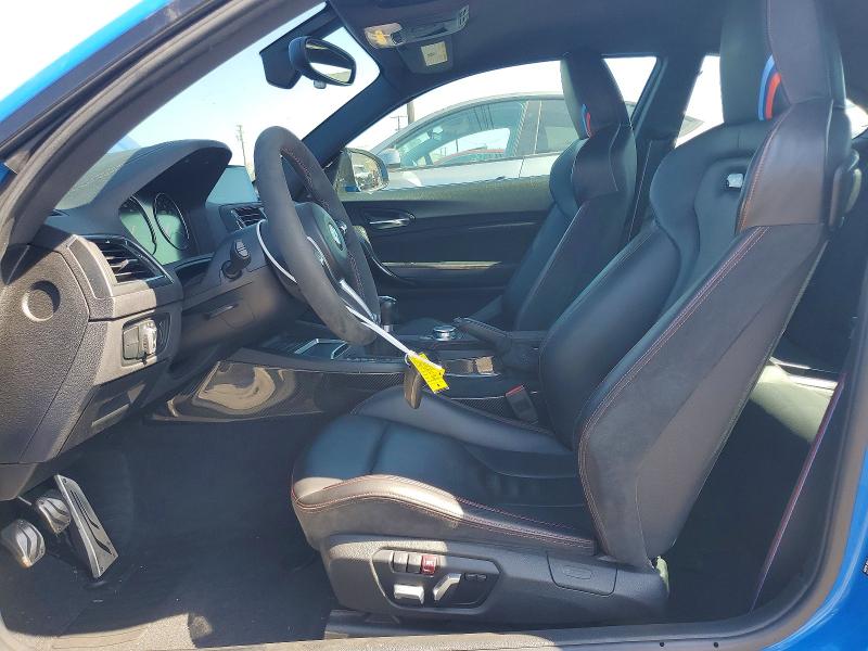 2020 BMW M2 VIN WBS1J3C06L7H57443 COPART salvage auction — FRONT END, Ca - Salvage Certificate, sold $18,200 on 2026-08-20 (photo 7)