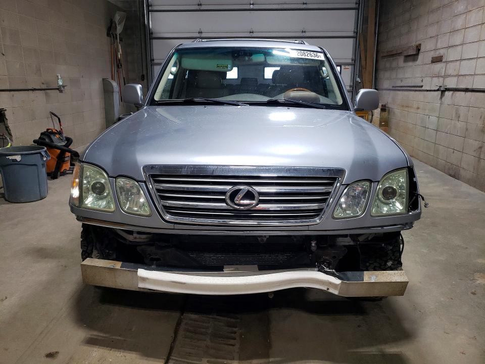2005 Lexus Lx 470 VIN JTJHT00W253551614 COPART salvage auction — FRONT END, Mn - Cert Of Title-Salvage, sold $275 on 2026-07-30 (photo 5)