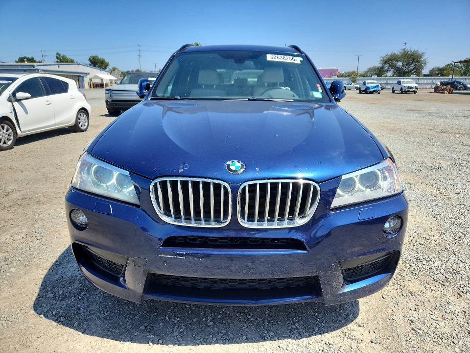 2014 BMW X3 VIN 5UXWX9C56E0D31224 COPART salvage auction — MINOR DENT/SCRATCHES, Ri - Salvage Certificate Of Title, sold $1,550 on 2026-07-17 (photo 5)