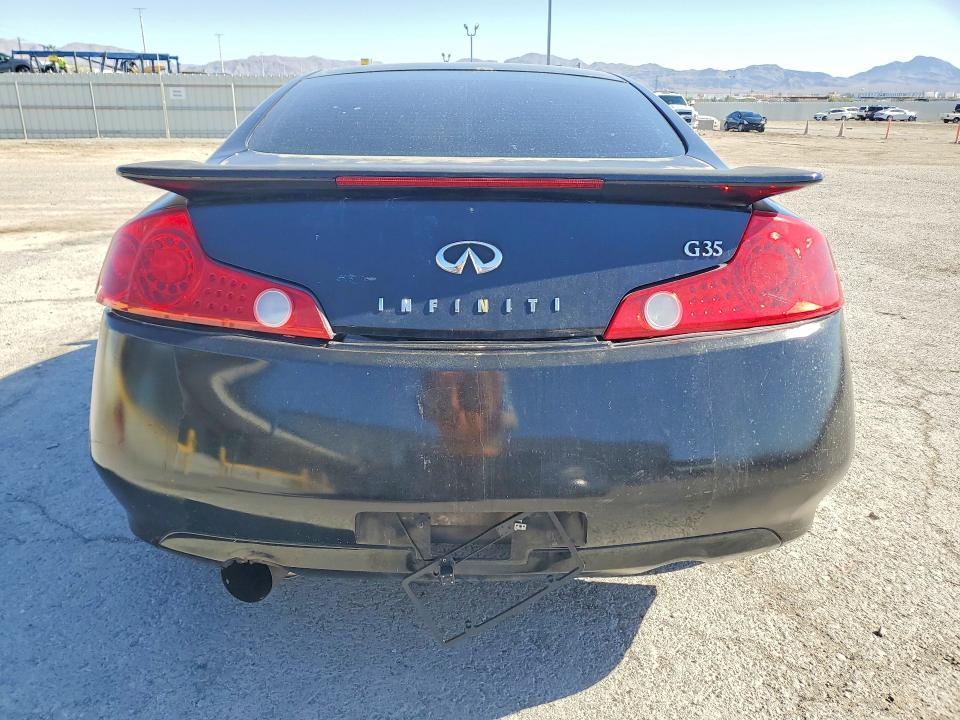 2006 Infiniti G VIN JNKCV54E66M707119 COPART salvage auction — REAR END, Nv - Salvage Title (P), sold $600 on 2026-07-14 (photo 6)