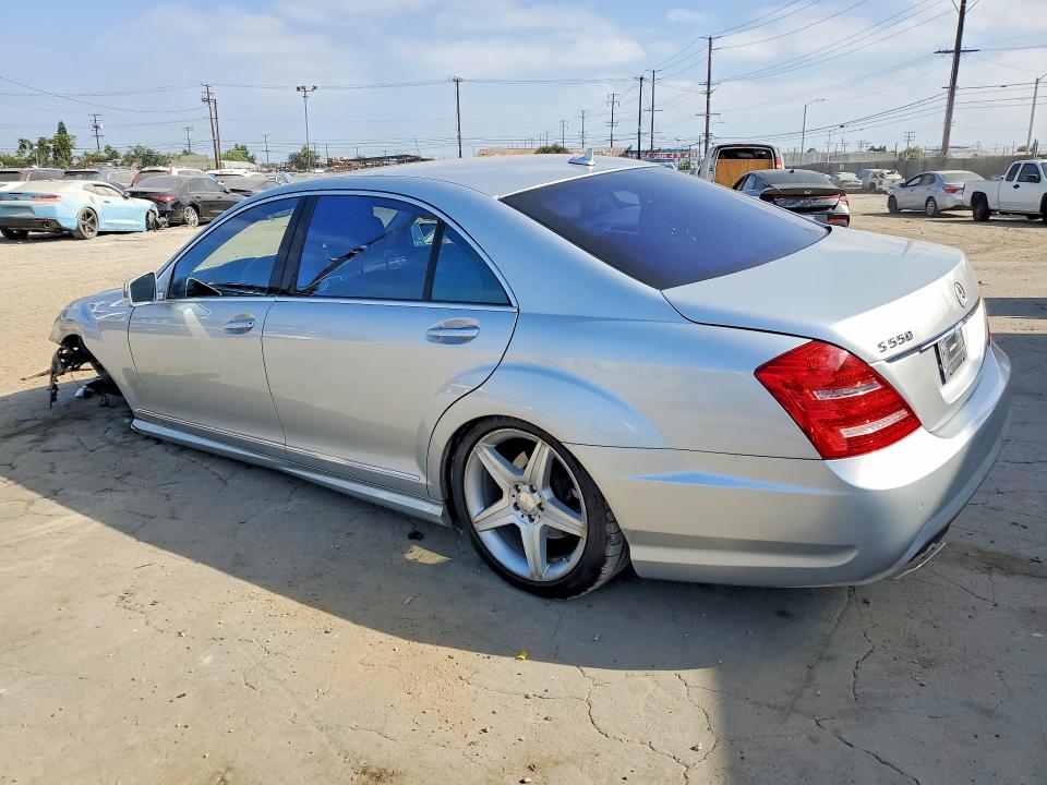 2011 Mercedes-benz S-klasse VIN WDDNG7BB8BA386842 COPART salvage auction — FRONT END, Ca - Salvage Certificate, sold $1,650 on 2026-08-13 (photo 2)