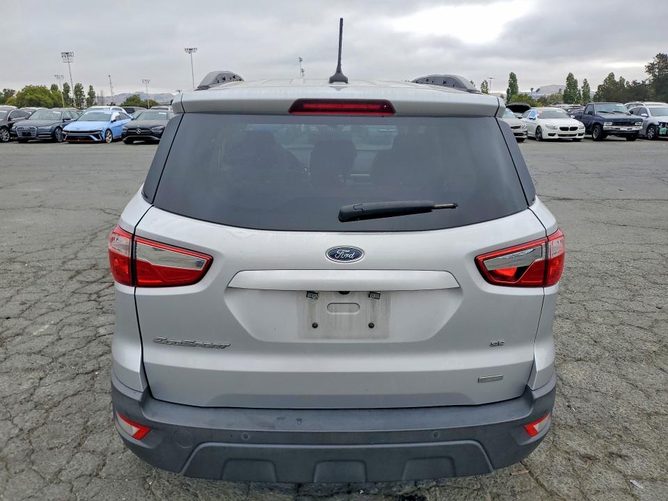 2018 Ford Ecosport VIN MAJ3P1TEXJC243469 COPART salvage auction — SIDE, CA - SALVAGE CERTIFICATE, sold $1,000 on 2026-07-24 (photo 6)