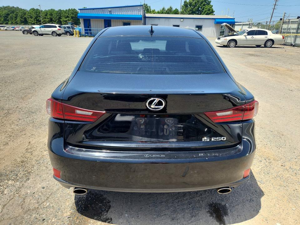 2014 Lexus Is VIN JTHBF1D2XE5009841 COPART salvage auction — WATER/FLOOD, La - Cert Of Title-Salvage Flood, sold $10 on 2026-07-30 (photo 6)