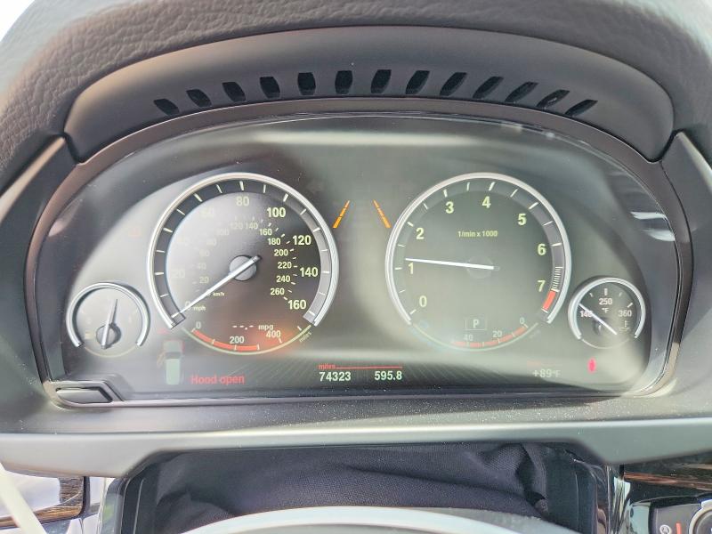 2018 BMW X5 VIN 5UXKR0C50JL076239 COPART salvage auction — ROOF, CT - CERT OF TITLE-SALVAGE, sold $12,500 on 2026-07-14 (photo 9)