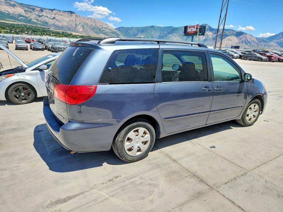2010 Toyota Sienna VIN 5TDKK4CC3AS323280 COPART salvage auction — FRONT END, UT - CERTIFICATE OF TITLE, sold $400 on 2026-07-28 (photo 3)