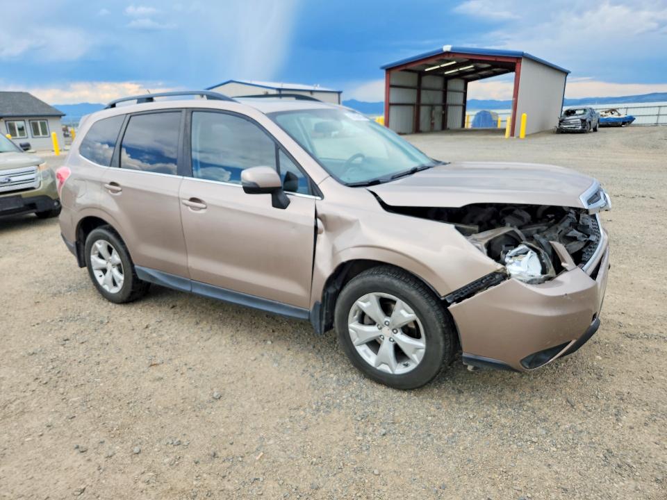 2014 Subaru Forester VIN JF2SJAMC3EH407191 COPART salvage auction — FRONT END, Mt - Salvage Certificate Of A Vehic, sold $425 on 2026-08-25 (photo 4)
